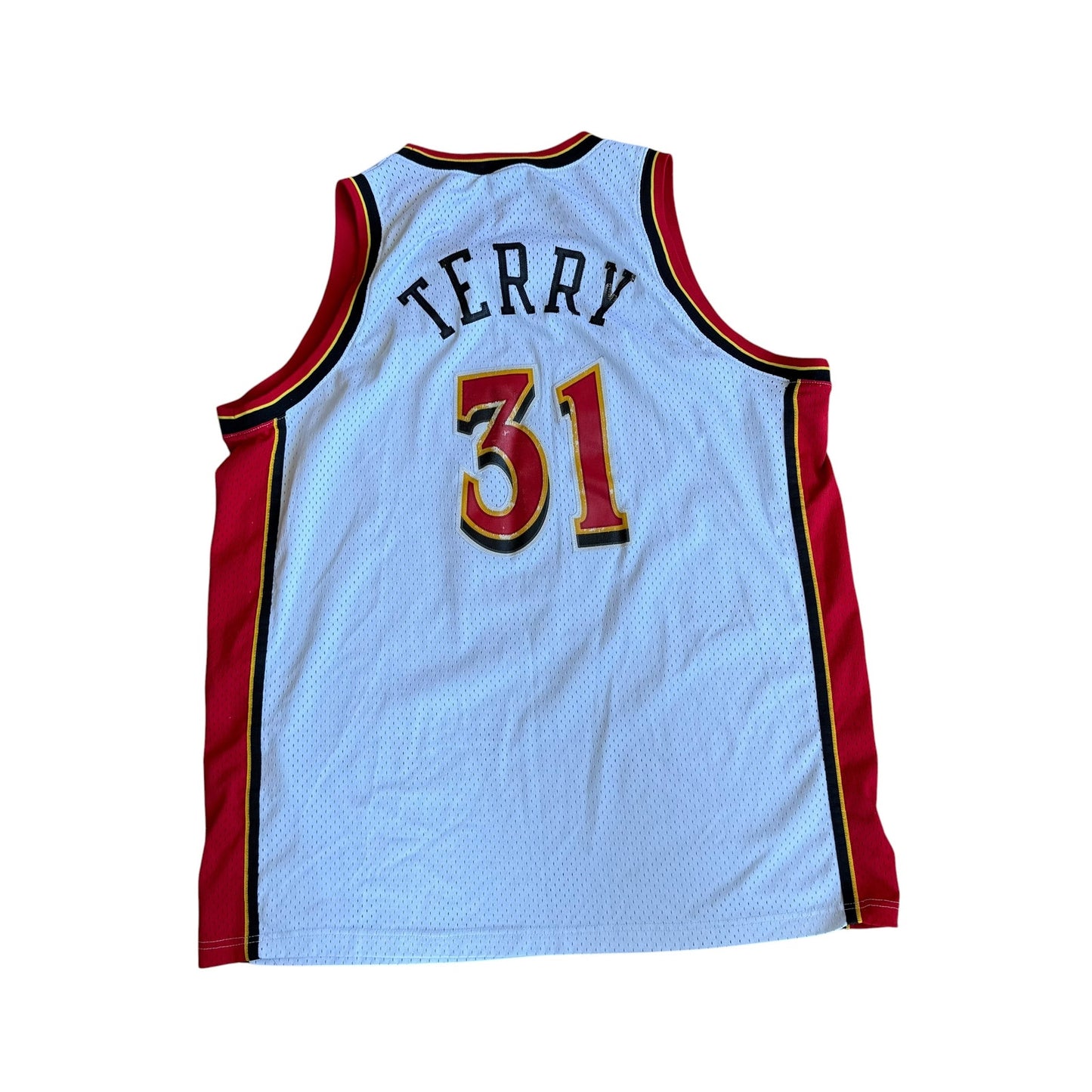 Vintage Nike Jason Terry Hawks Jersey 31 Mens 2XL
