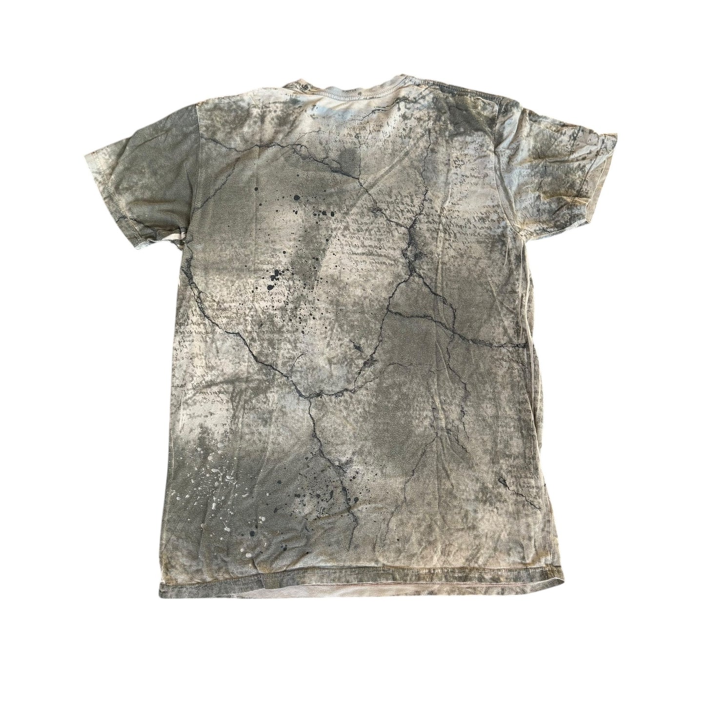 Affliction y2k AllOverPrint Rock Grunge Tee Shirt Mens XL