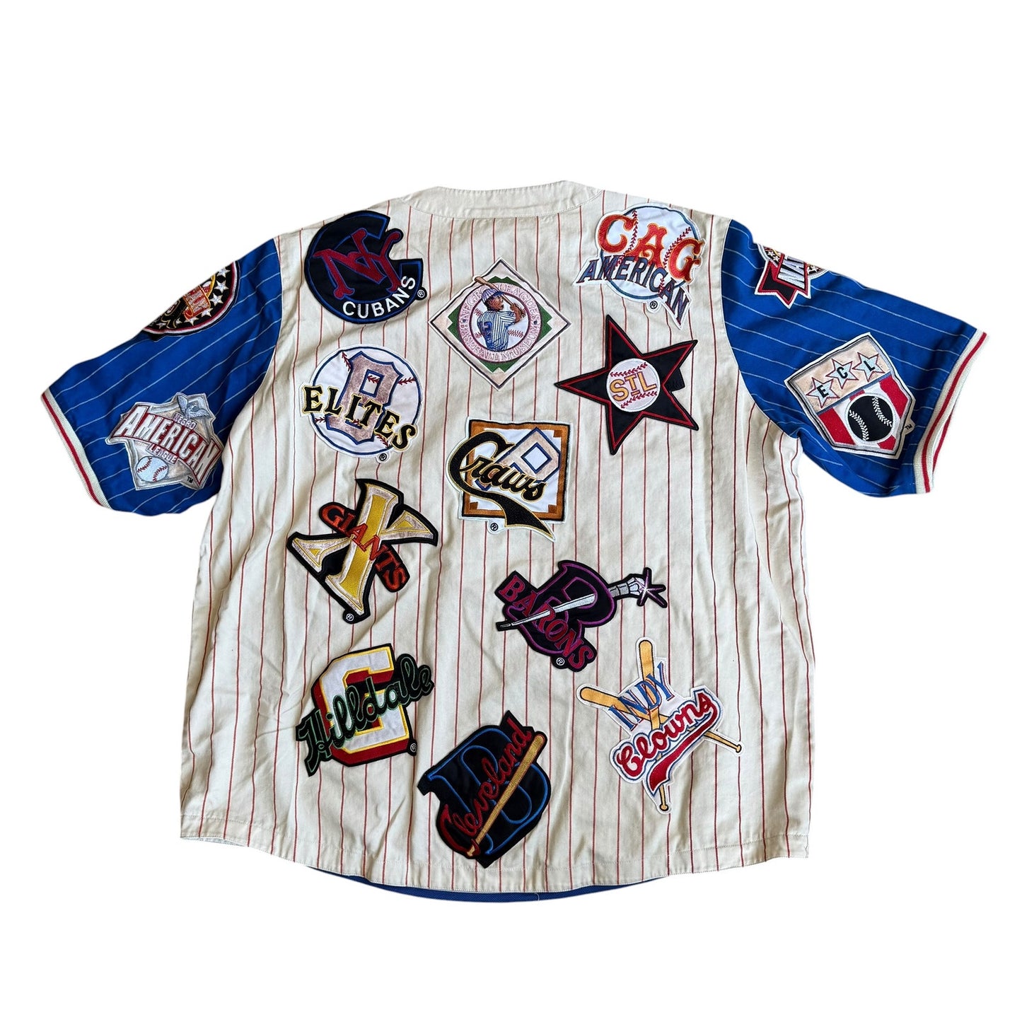 Vintage Negro Leagues Baseball Jersey Jeff Hamilton Mens 4XL