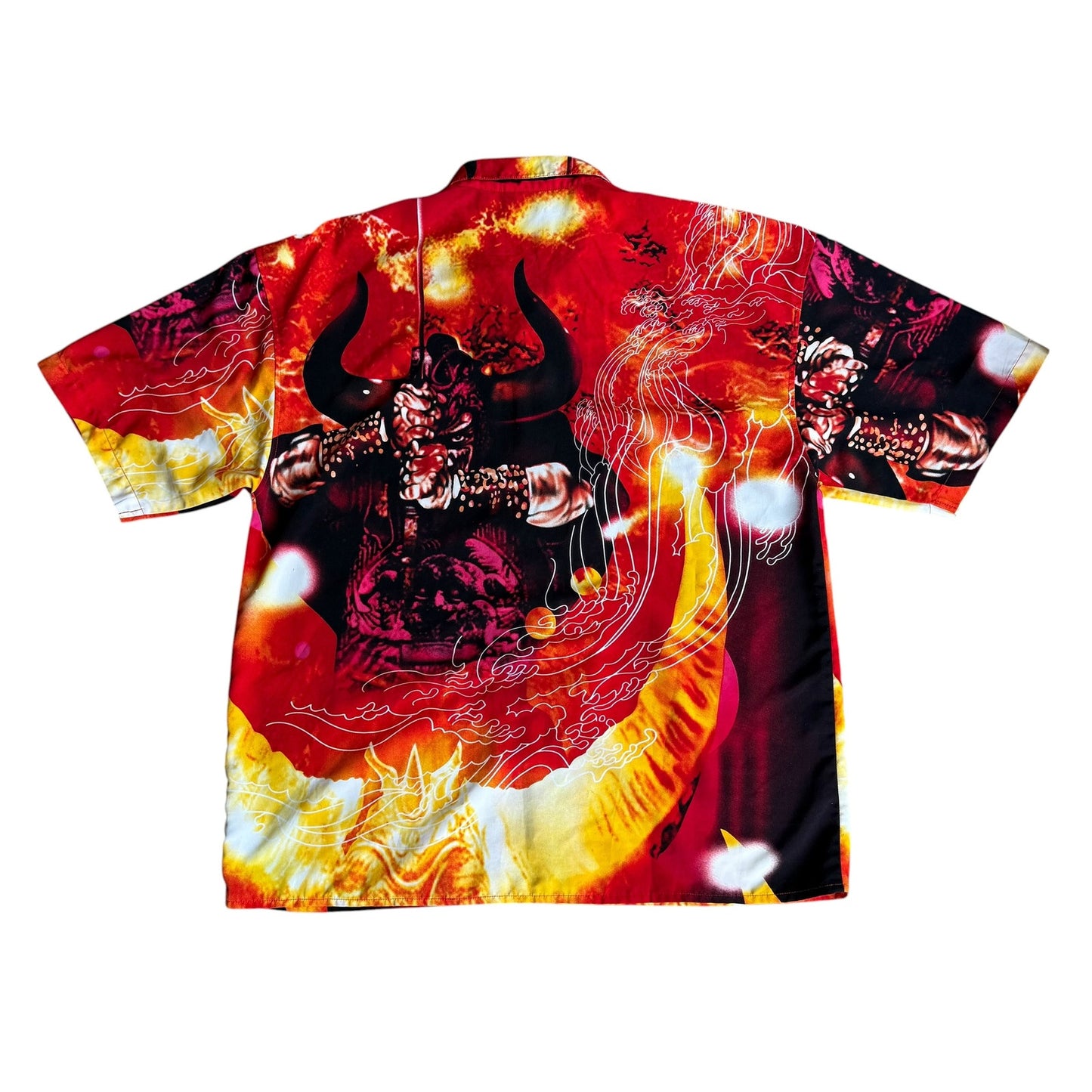 Vintage y2k Centaur Bull Warrior AllOverPrint Shirt Mens XL