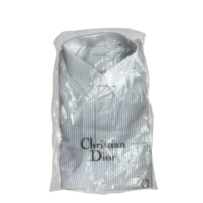 Christian Dior Vintage Button Up Shirt Mens Large 16 1/2