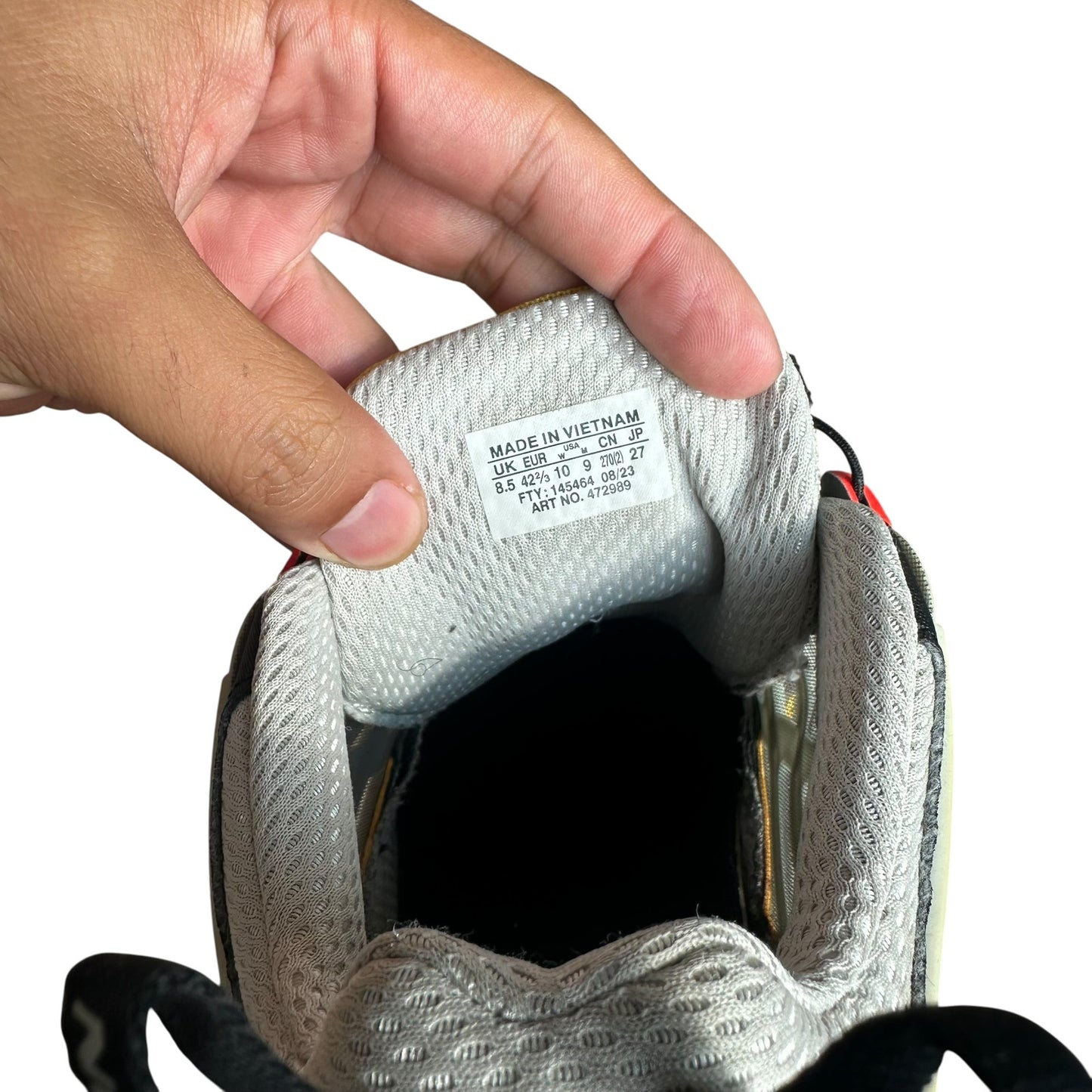 Salomon ACS Pro Yellow Red Sneakers Shoes Mens 9