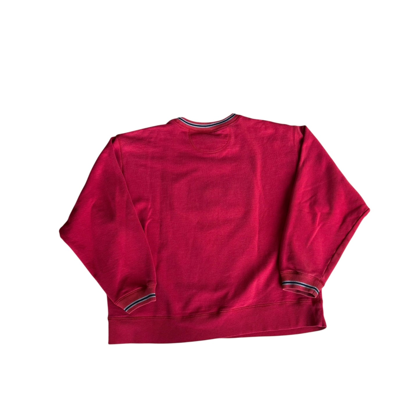 Vintage Disney Store Mickey Mouse Red Crewneck Sweater Mens Large