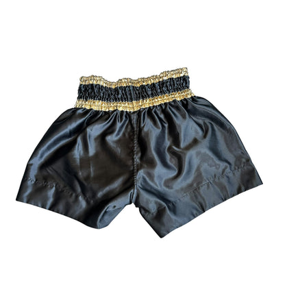 Han Muay Thai Fighting Black Shorts Mens XL