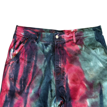 Browns x Crenshaw Skate Club Dyed Straight Leg Work Trousers Mens Large