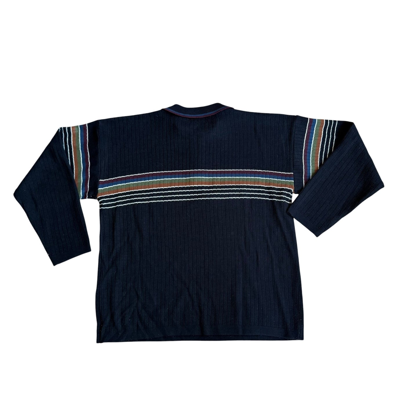 Vintage 90s Xtreme Gear Stripe Long Sleeve Shirt Mens Large