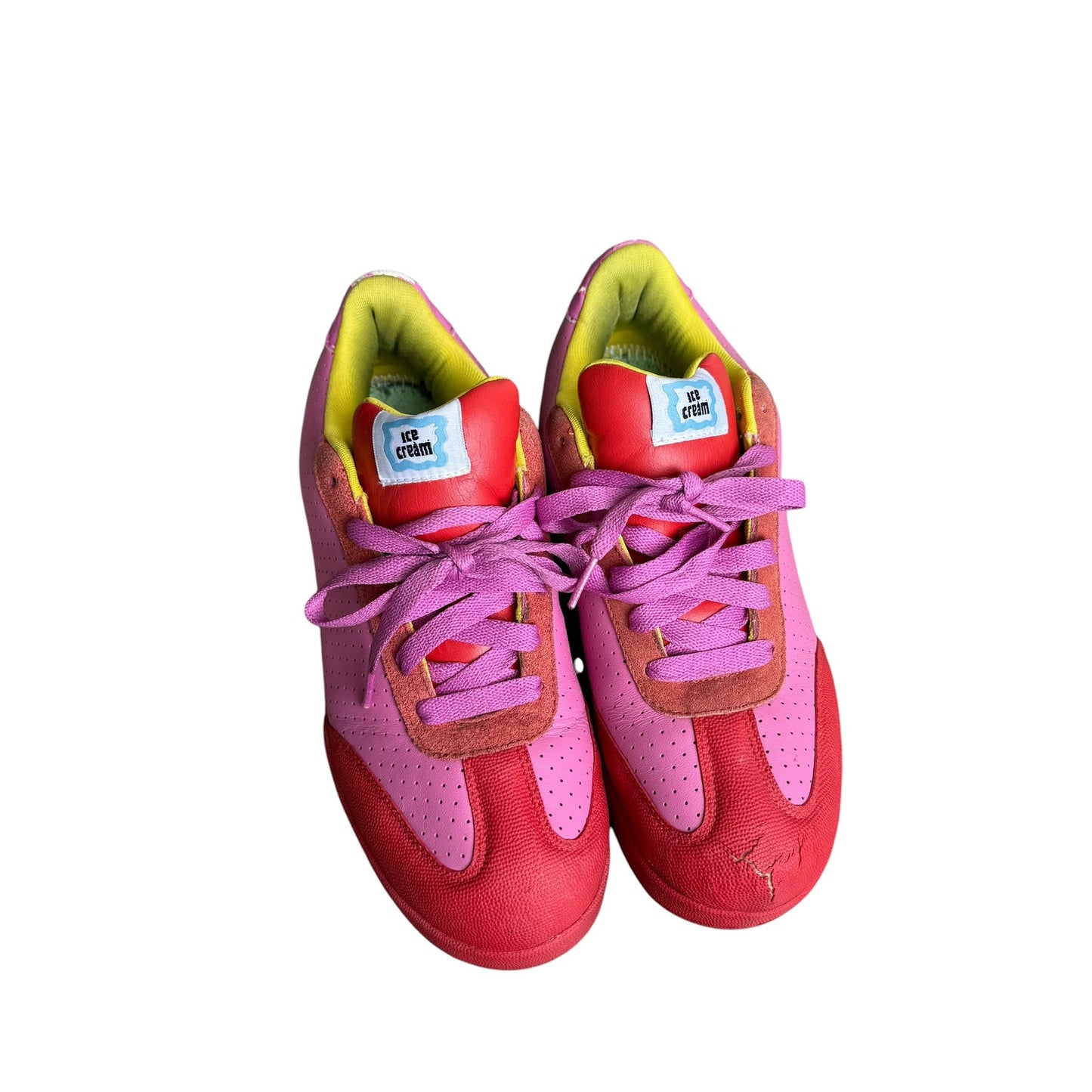 Reebok Board Flip BBC Ice Cream Pink Lemonade Shoes Mens 8.5