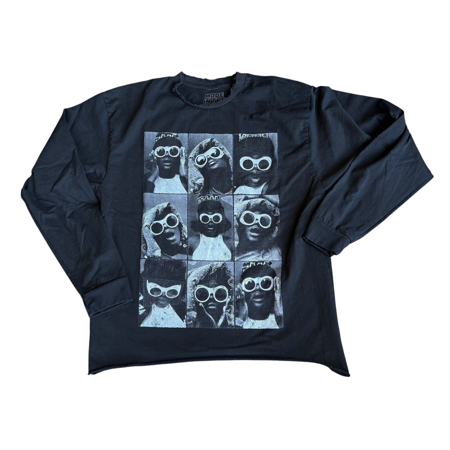 Made In The Tropix Collage LongSleeve Shirt Mens XL
