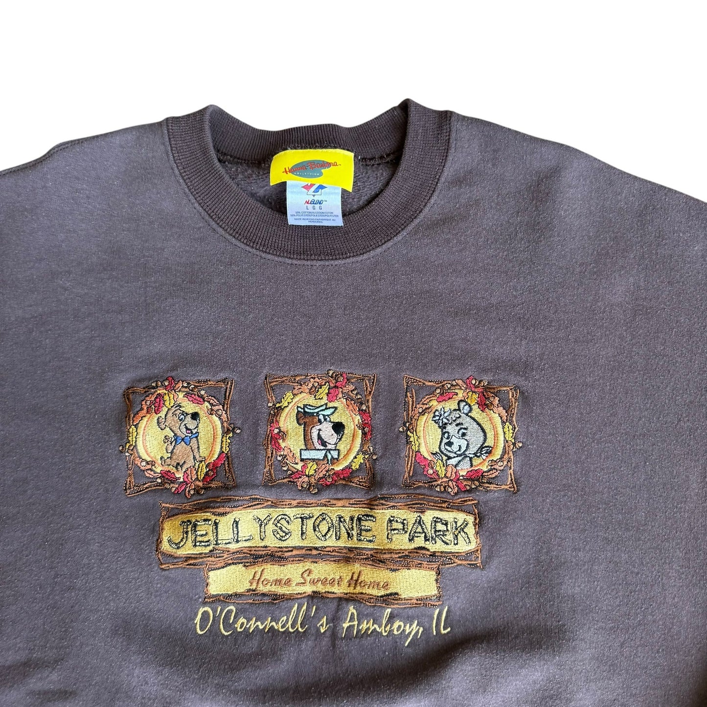 Vintage Hanna Barbera Yogi Bear Sweater Mens Large
