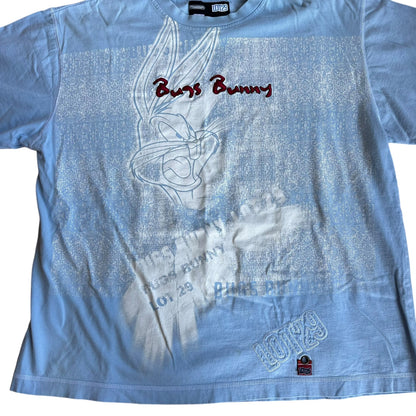 Vintage y2k Lot29 Bugs Bunny Baggy Blue Tee Shirt Mens 2XL