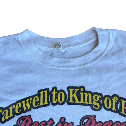Vintage Farewell to King of Pop Michael Jackson Tribute Tee Shirt Mens Large