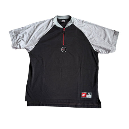 Vintage Nike Quarter Zip Basketball Shirt Mens XL 90s