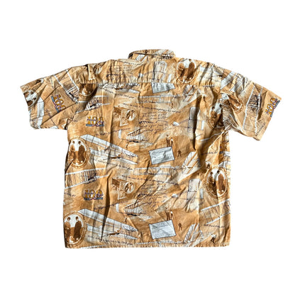 Vintage Wright Brothers Button Up Max Boxxer Large Shirt