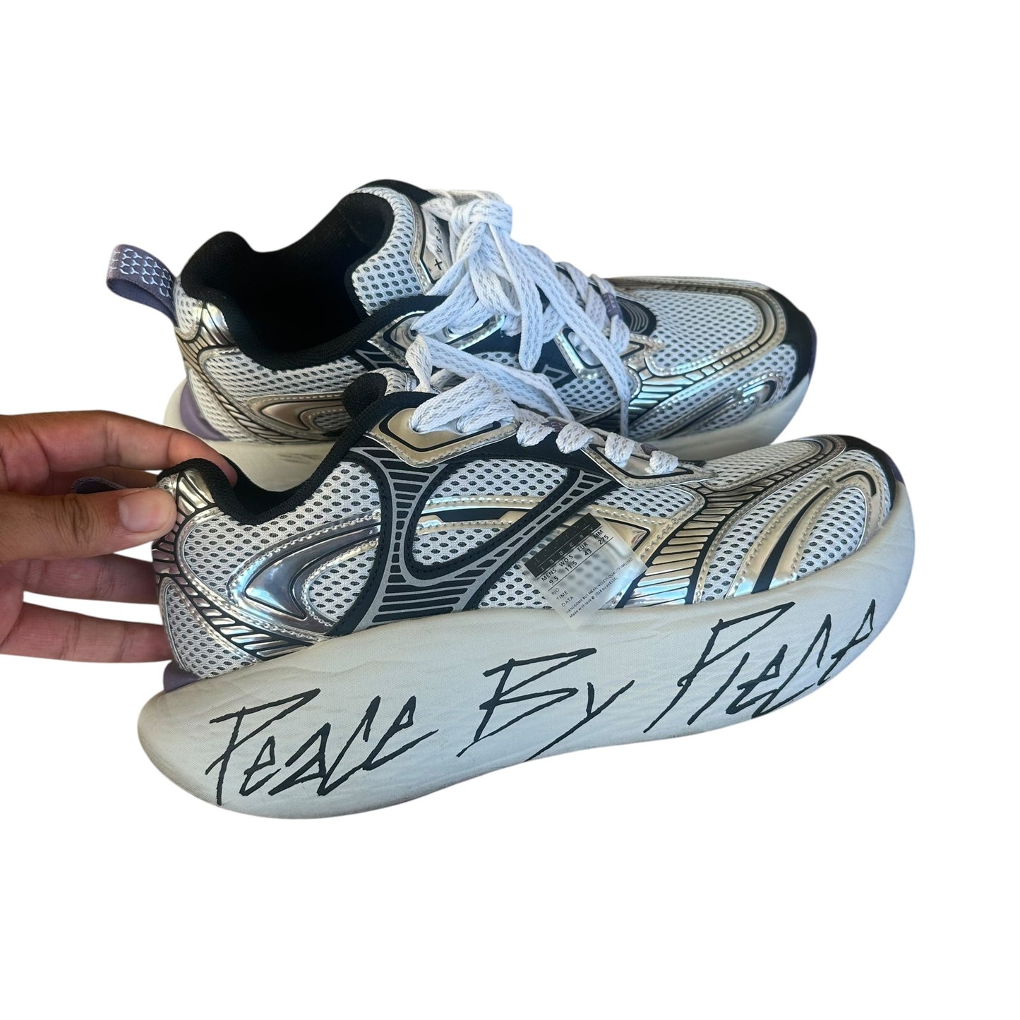 xVESSEL Yohji Yamamoto Peace by Piece Shoes Road Walker Mens 9.5