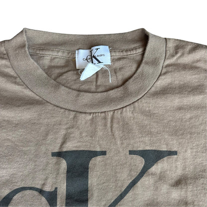Calvin Klein CK Jeans Tan Tee Shirt Mens XL