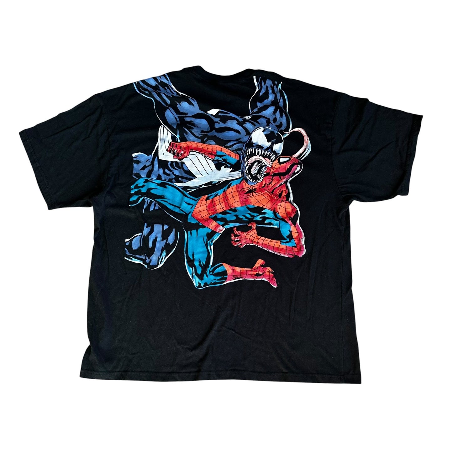 Marvel Spiderman Venom Tee Shirt Mens 3XL Black
