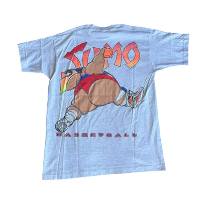 Vintage Sumo Basketball Double Sided 1994 Tee Shirt Mens XL