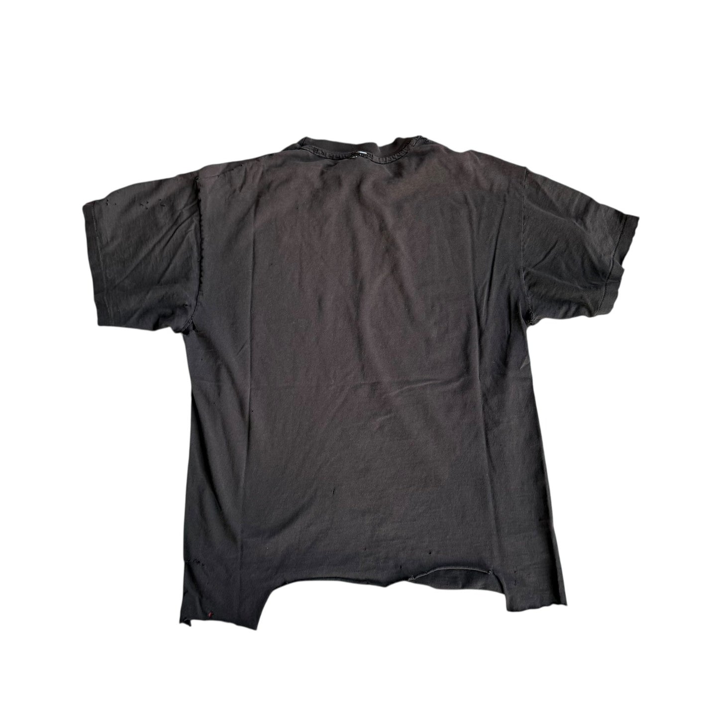 Distressed Jim Sharp Razor Bull Rider Rodeo Tee Shirt Mens Small