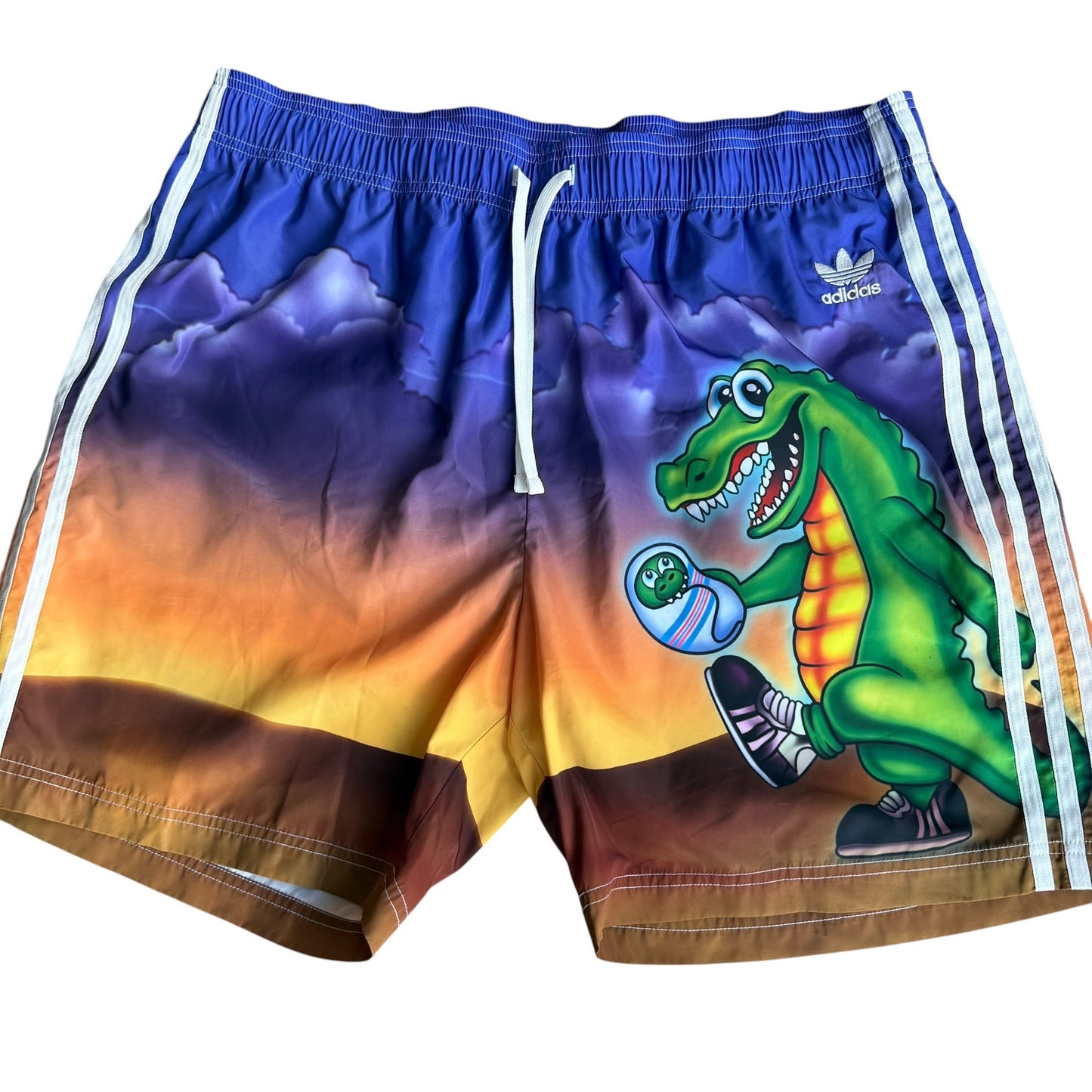 Kerwin Frost Adidas Alligator Shorts Mens Large