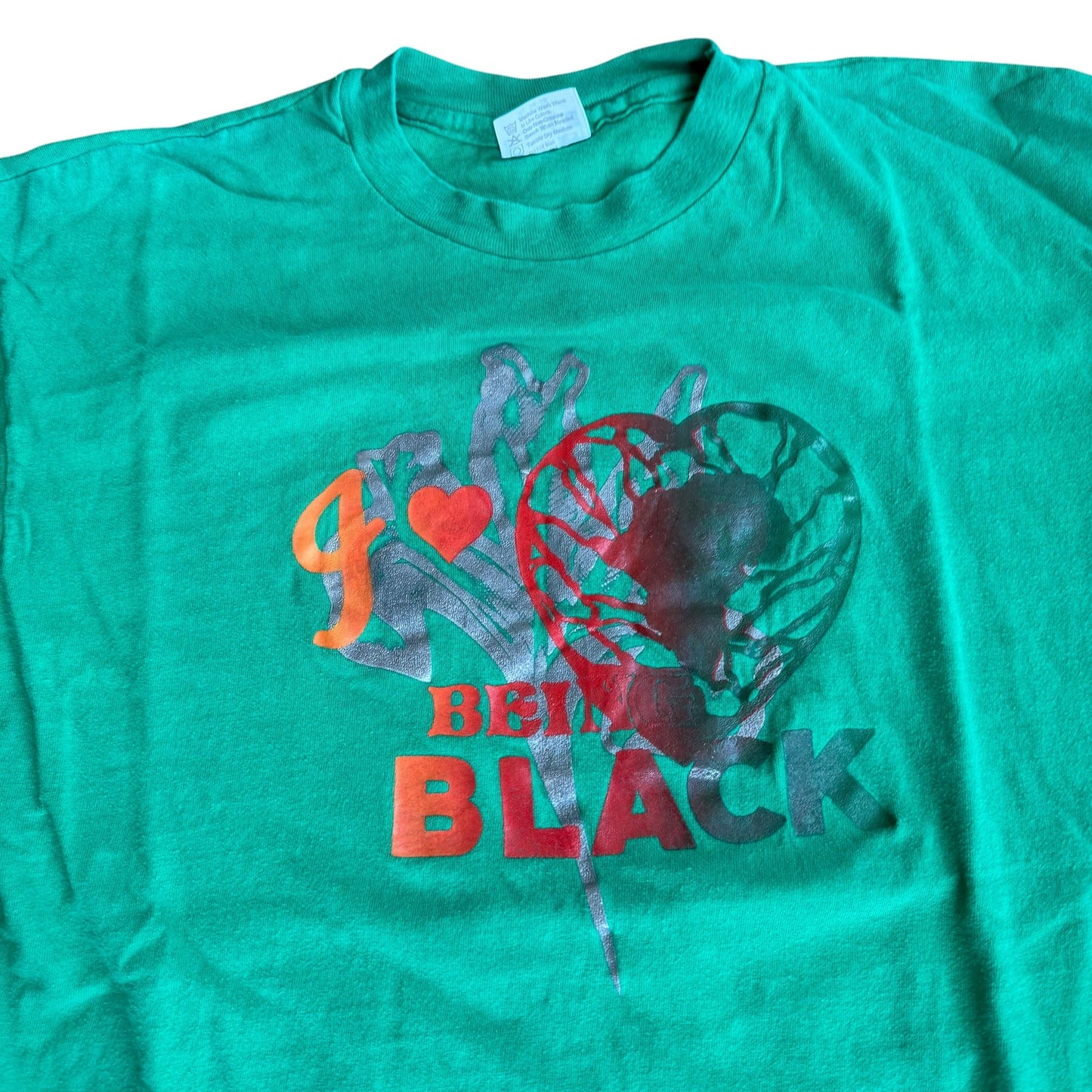 I Love Being Black Tee Shirt Martin Luther King Jr Mens Large