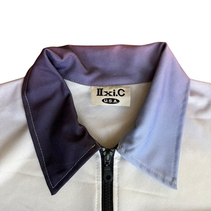 Vintage y2k 90s ICE DJ Rap Hip Hop Polo Shirt Mens 2XL