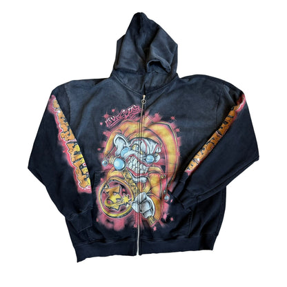 FiveStar Clown Airbrush Hoodie Mens 2XL