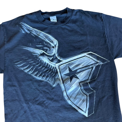 Vintage Famous Stars and Straps Black Tee Shirt Mens Large