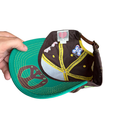 Beepy Bella Fun Guy Trucker Hat Embroidery Adjustable Mushroom