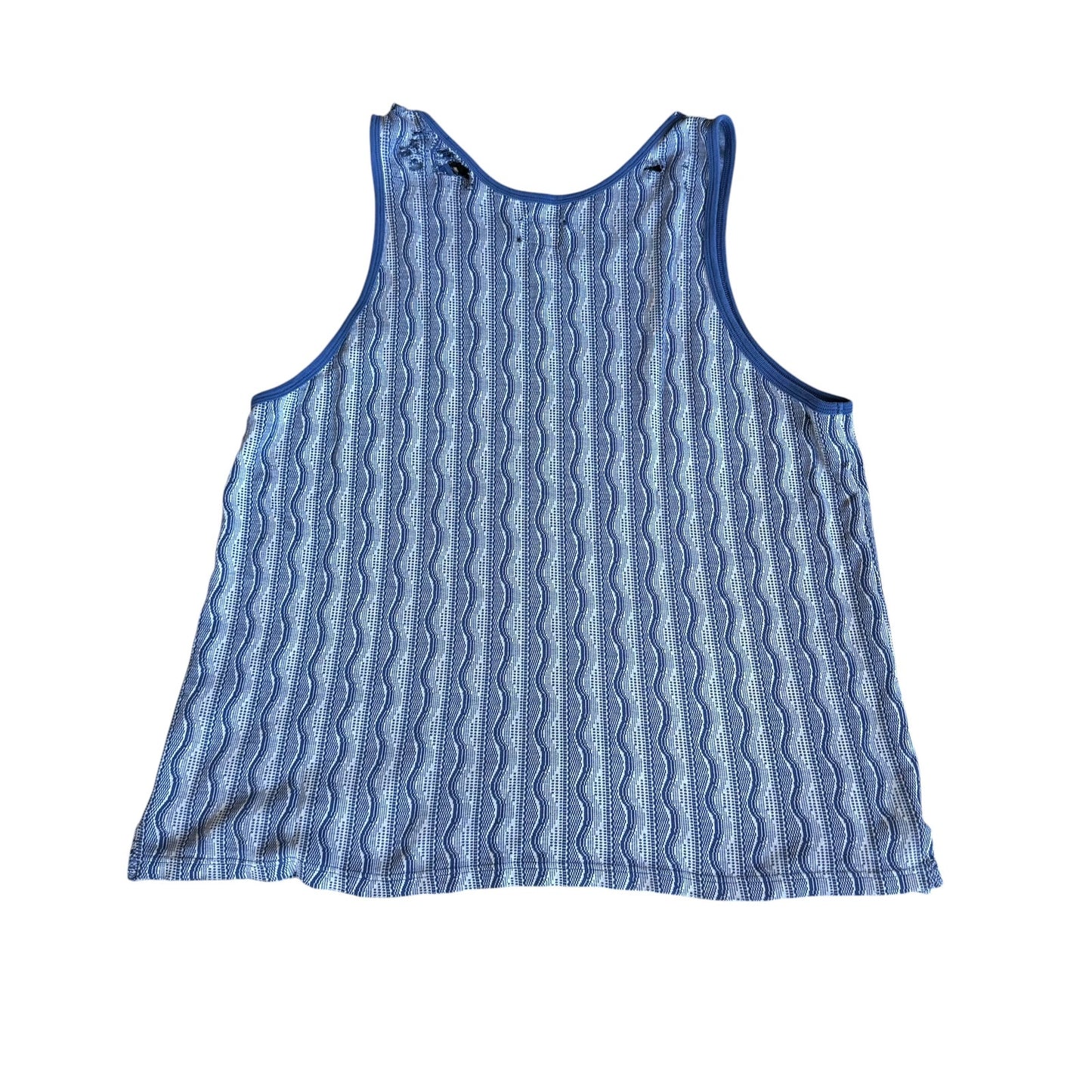 Supreme Island Tank Top S/S 13 Mens Large Blue