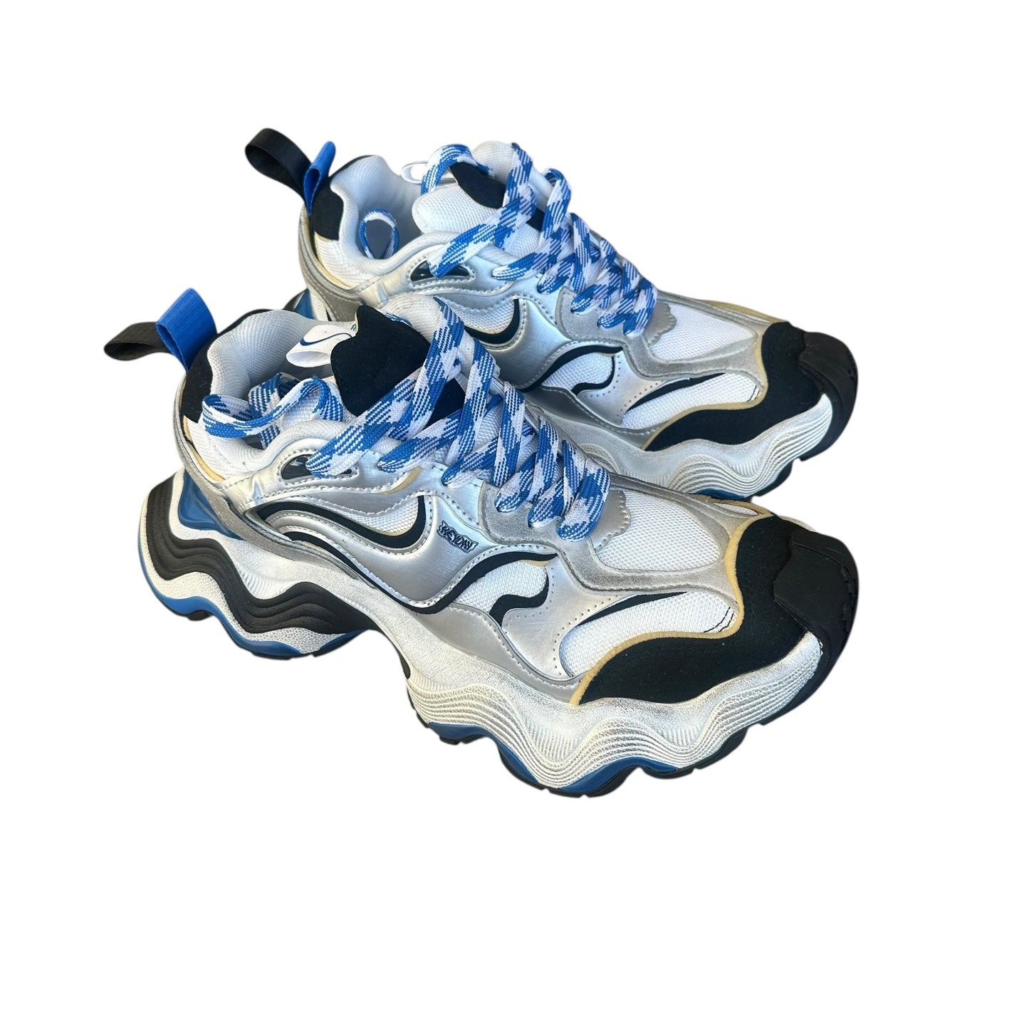 xHEYDAY Mega Wavy Big Shoes Walking Dad Shoes Mens 9