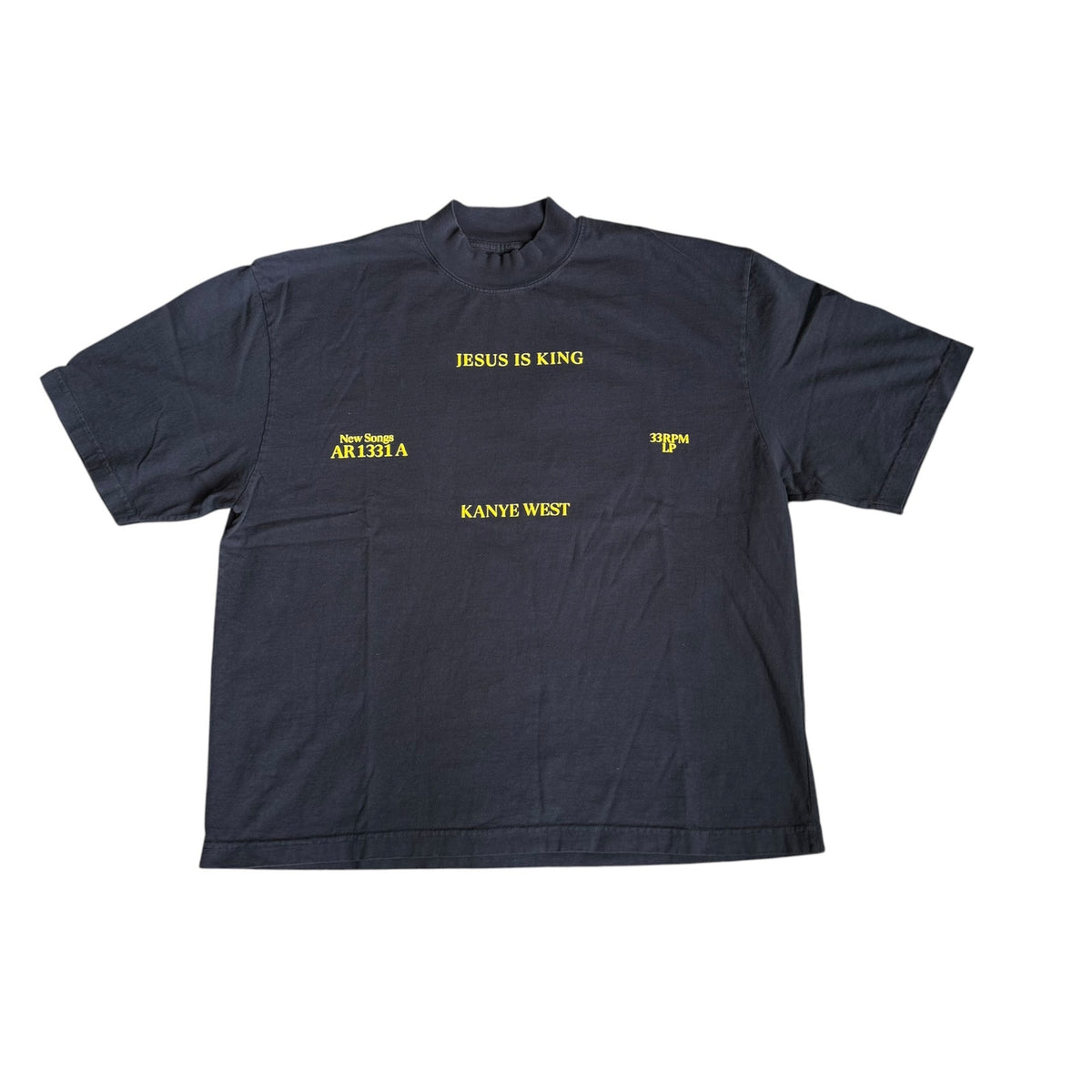 Kanye Ye West Jesus Is King Vinyl II T-Shirt Mens Medium