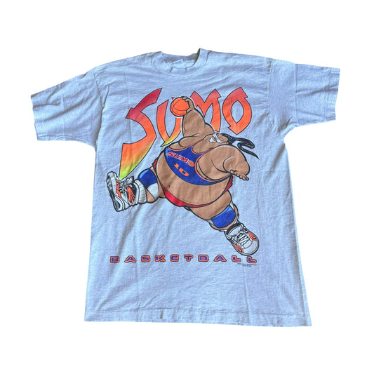 Vintage Sumo Basketball Double Sided 1994 Tee Shirt Mens XL