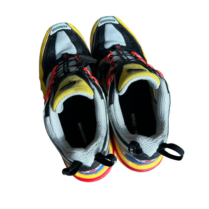 Salomon ACS Pro Yellow Red Sneakers Shoes Mens 9