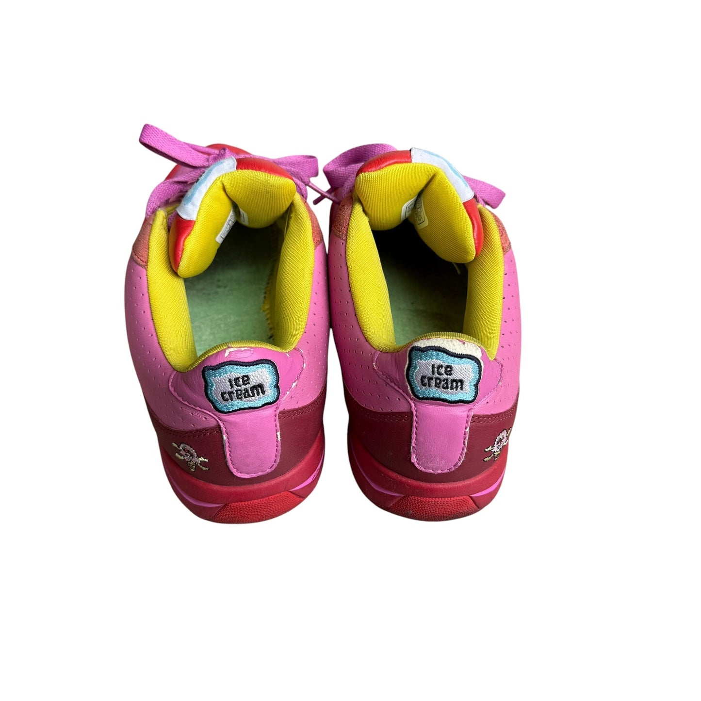 Reebok Board Flip BBC Ice Cream Pink Lemonade Shoes Mens 8.5