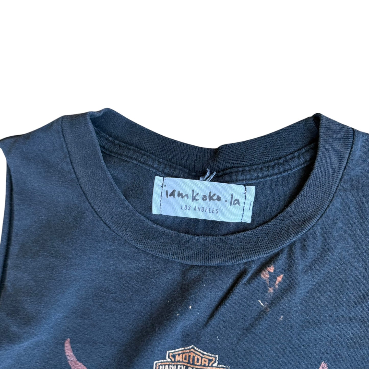 Harley Davidson Custom Crop Top Womens Small iamkoko.la