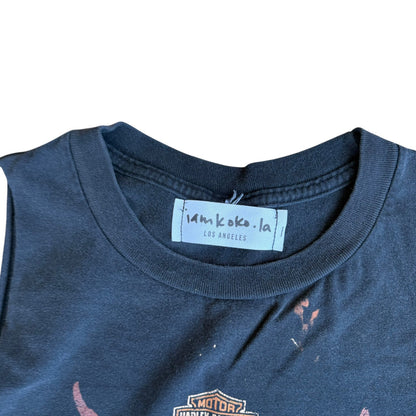 Harley Davidson Custom Crop Top Womens Small iamkoko.la