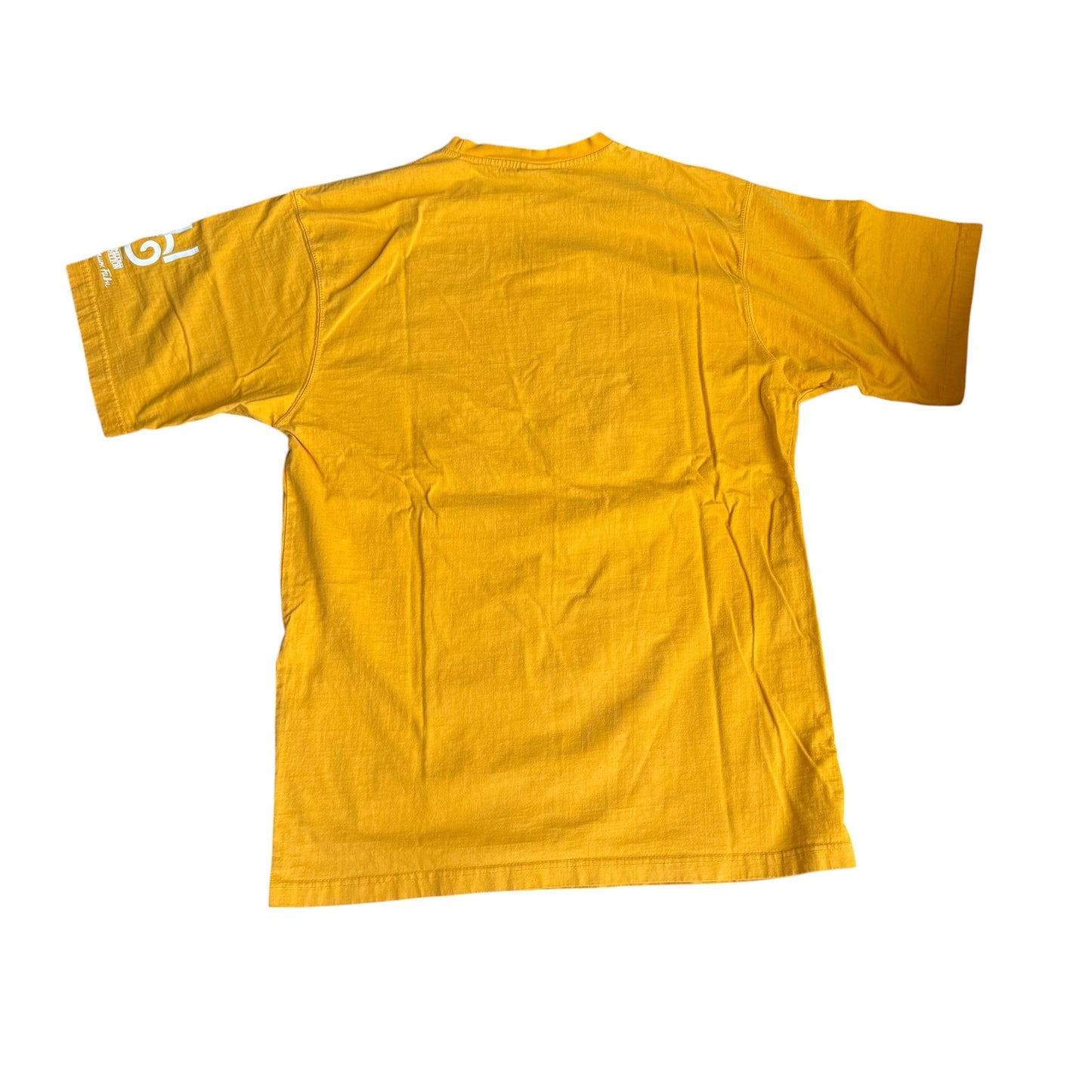 Vintage FUBU Harlem Globetrotters Tee Shirt Yellow Mens Large