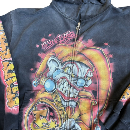 FiveStar Clown Airbrush Hoodie Mens 2XL