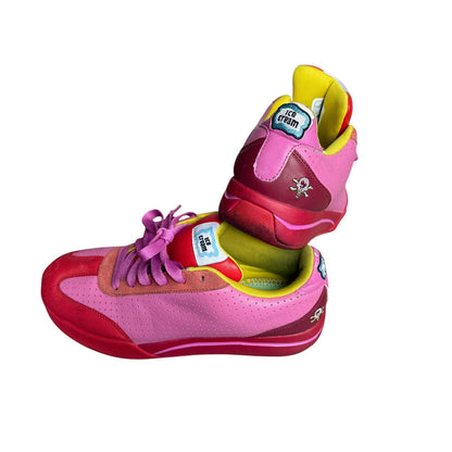 Reebok Board Flip BBC Ice Cream Pink Lemonade Shoes Mens 8.5