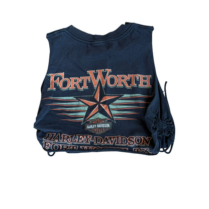 Harley Davidson Custom Crop Top Womens Small iamkoko.la