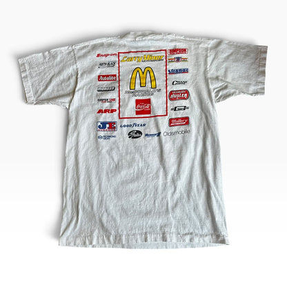 Vintage 1992 Mcdonalds Racing Ed MCculloch Tee Shirt Mens XL
