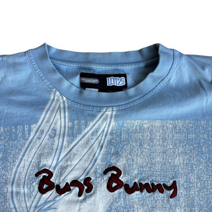 Vintage y2k Lot29 Bugs Bunny Baggy Blue Tee Shirt Mens 2XL
