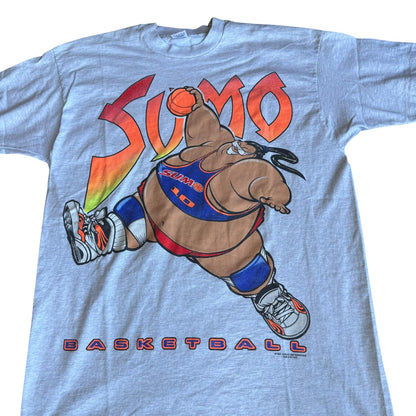Vintage Sumo Basketball Double Sided 1994 Tee Shirt Mens XL