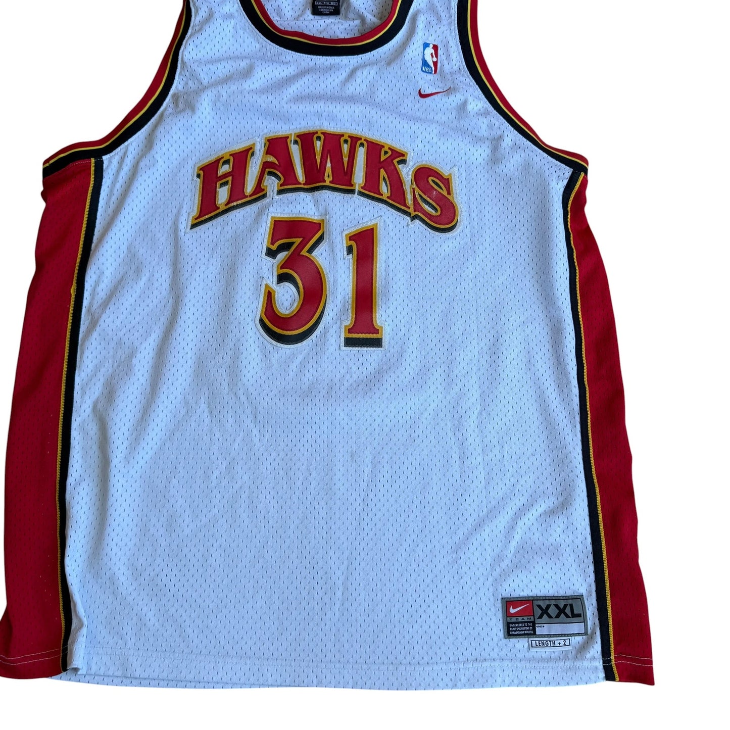 Vintage Nike Jason Terry Hawks Jersey 31 Mens 2XL