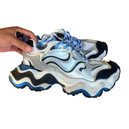 xHEYDAY Mega Wavy Big Shoes Walking Dad Shoes Mens 9