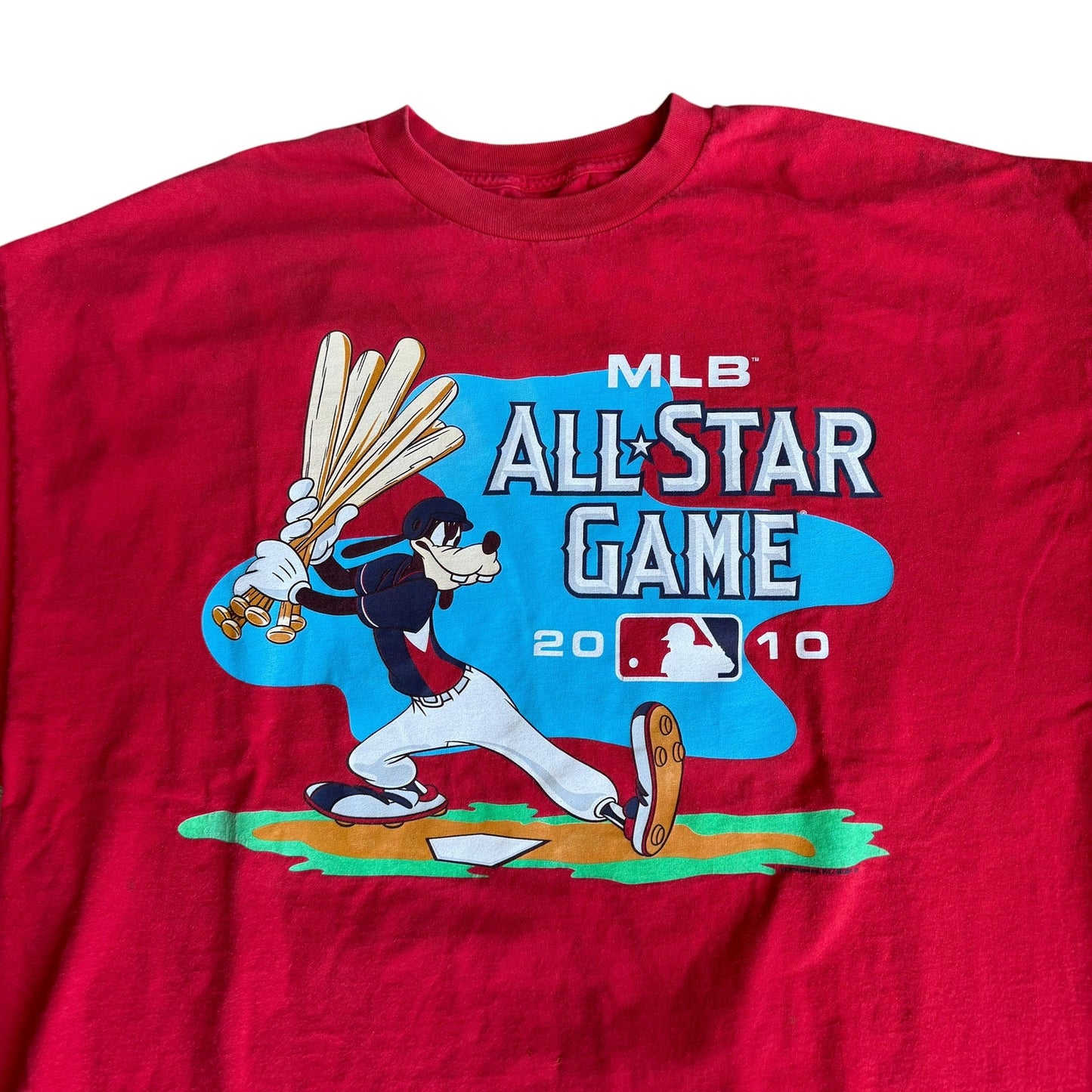 Goofy MLB All Star Game 2010 Vintage Tee Shirt Mens 2XL
