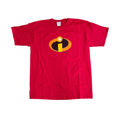 Disney Store Incredilbes Red Tee Shirt Mens Large