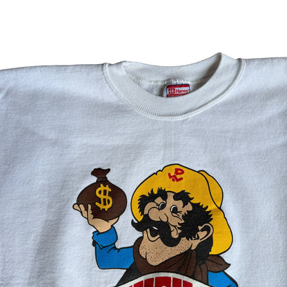 Vintage Whiskey Pete's Casino Crewneck Sweater Mens XL