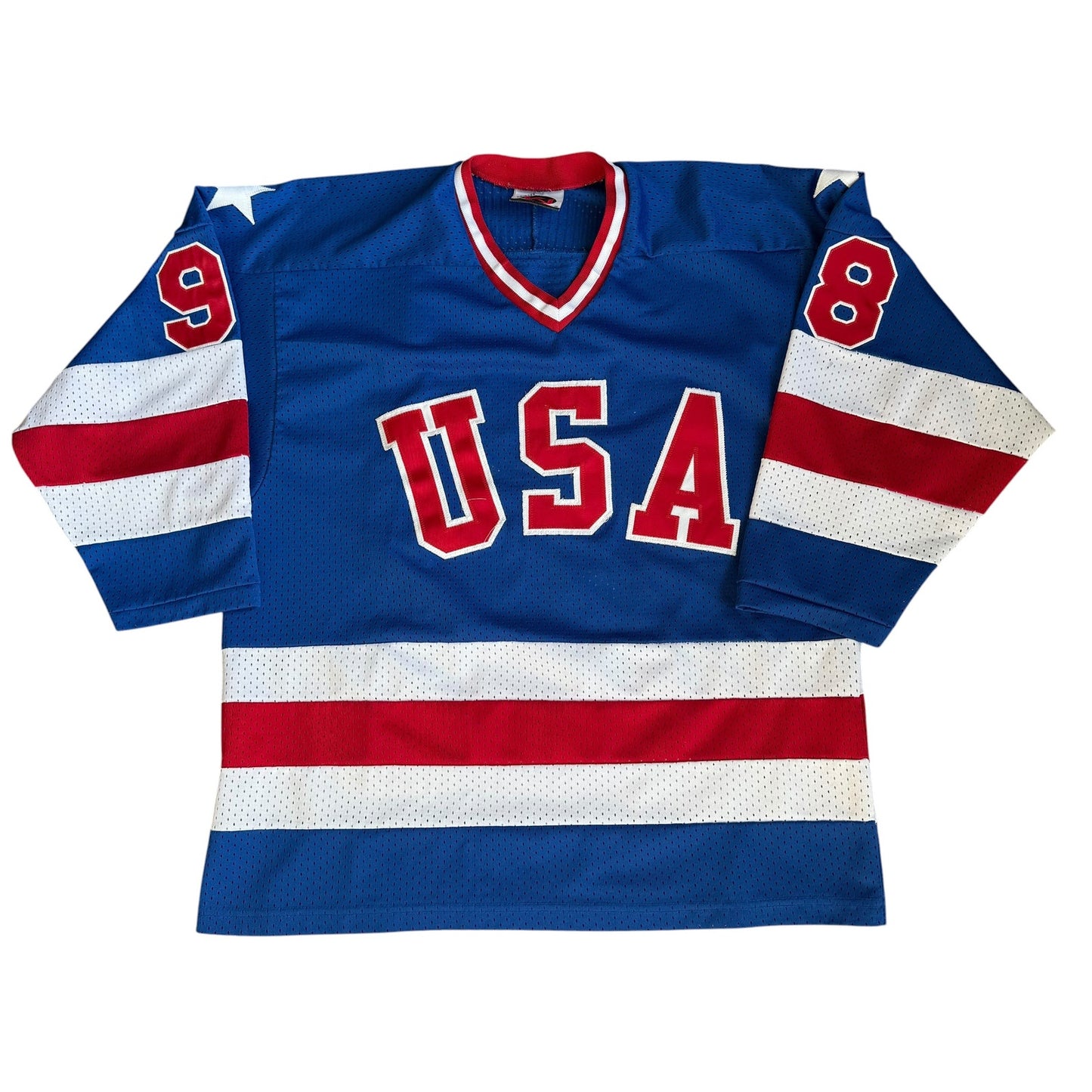 USA Hockey Jersey Olympics Miracle On Ice Mens Medium