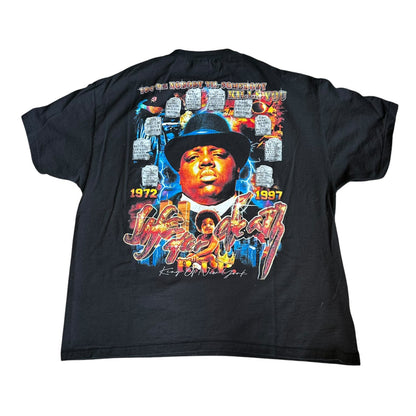 Dbruze x Notorious BIG Biggie Smalls Rap Tee Mens 2XL